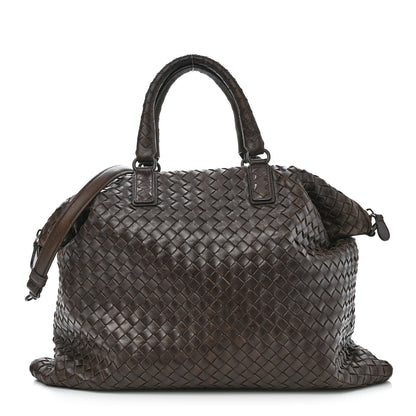 Bottega Veneta Nappa Intrecciato Maxi Convertible Tote Ebano 1 of 17