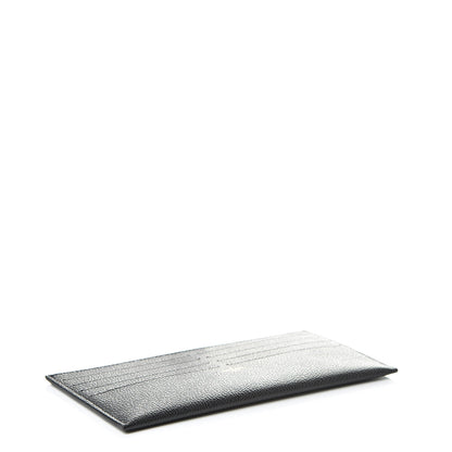 Louis Vuitton Calfskin Felicie Chain Wallet Card Holder Insert Black 4 of 6