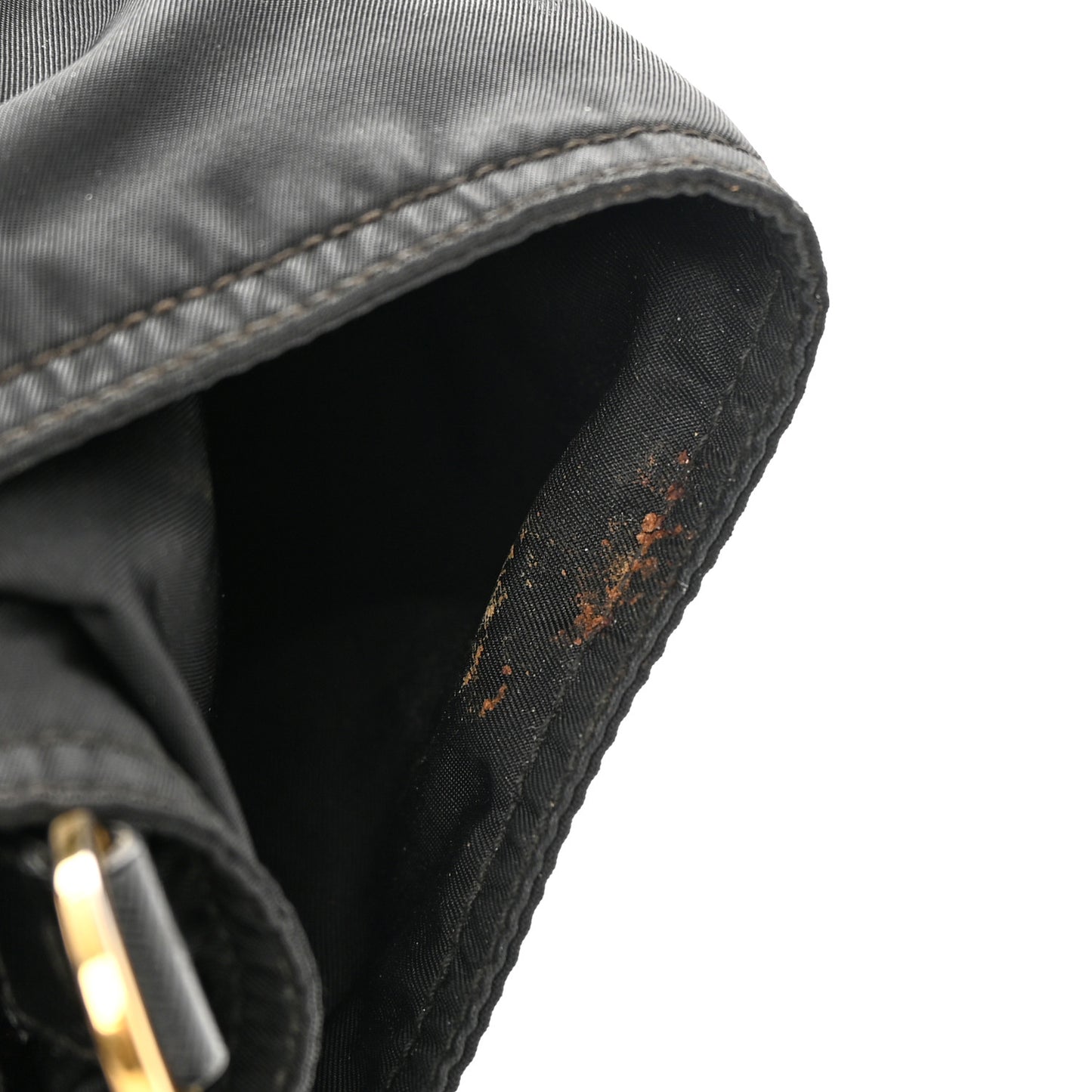 Nylon Vela Baby Bag Black