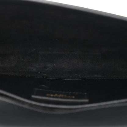 Saint Laurent Calfskin Classic Monogram Tassel Clutch Black 5 of 10