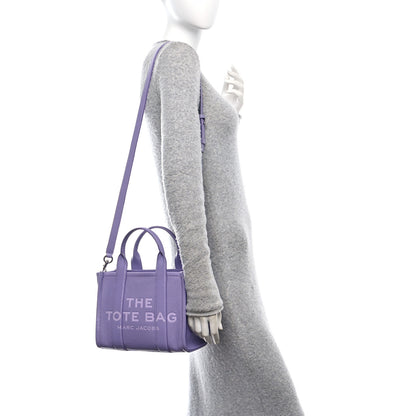Marc Jacobs Grained Calfskin Small The Tote Bag Lavender 2 of 12