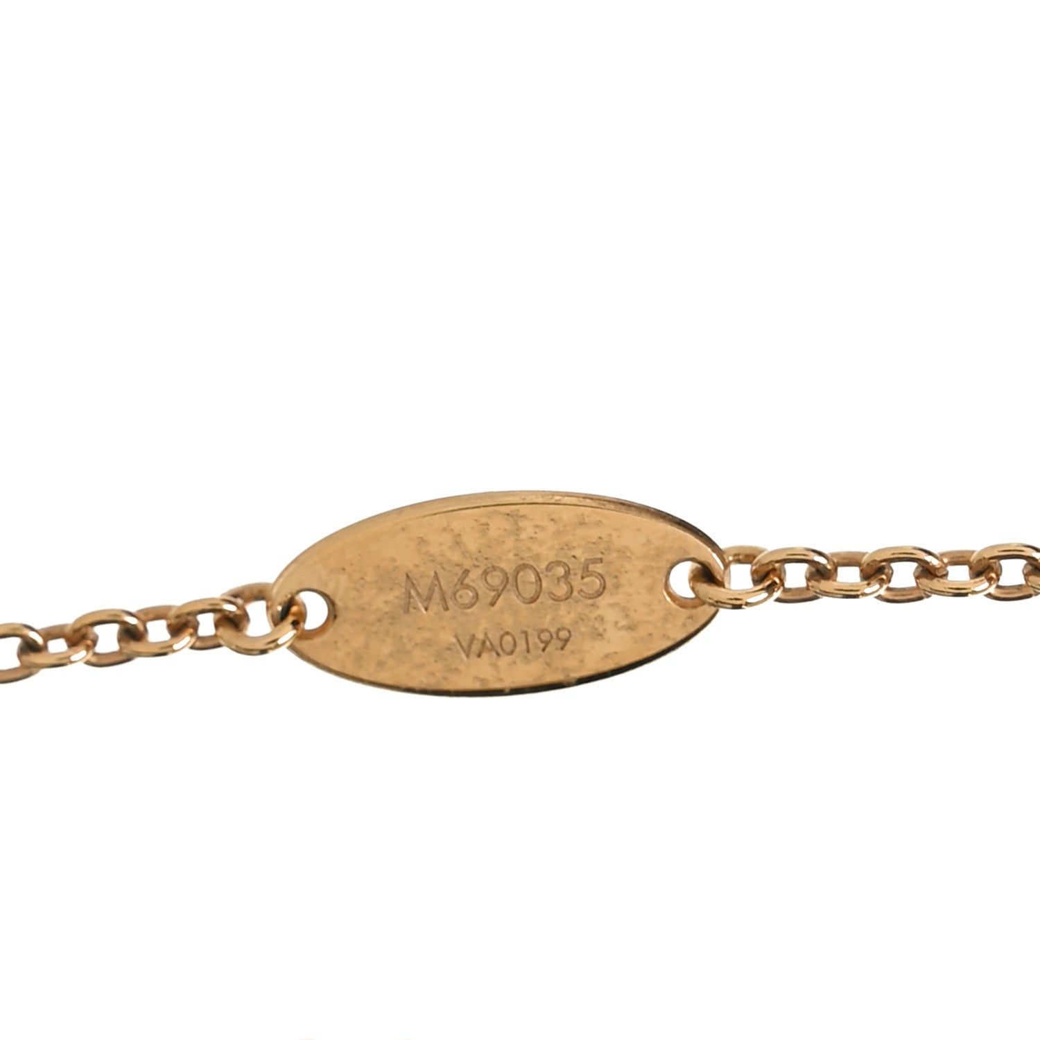 Louis Vuitton Metal LV Garden Louis Pendant Necklace Gold 5 of 6