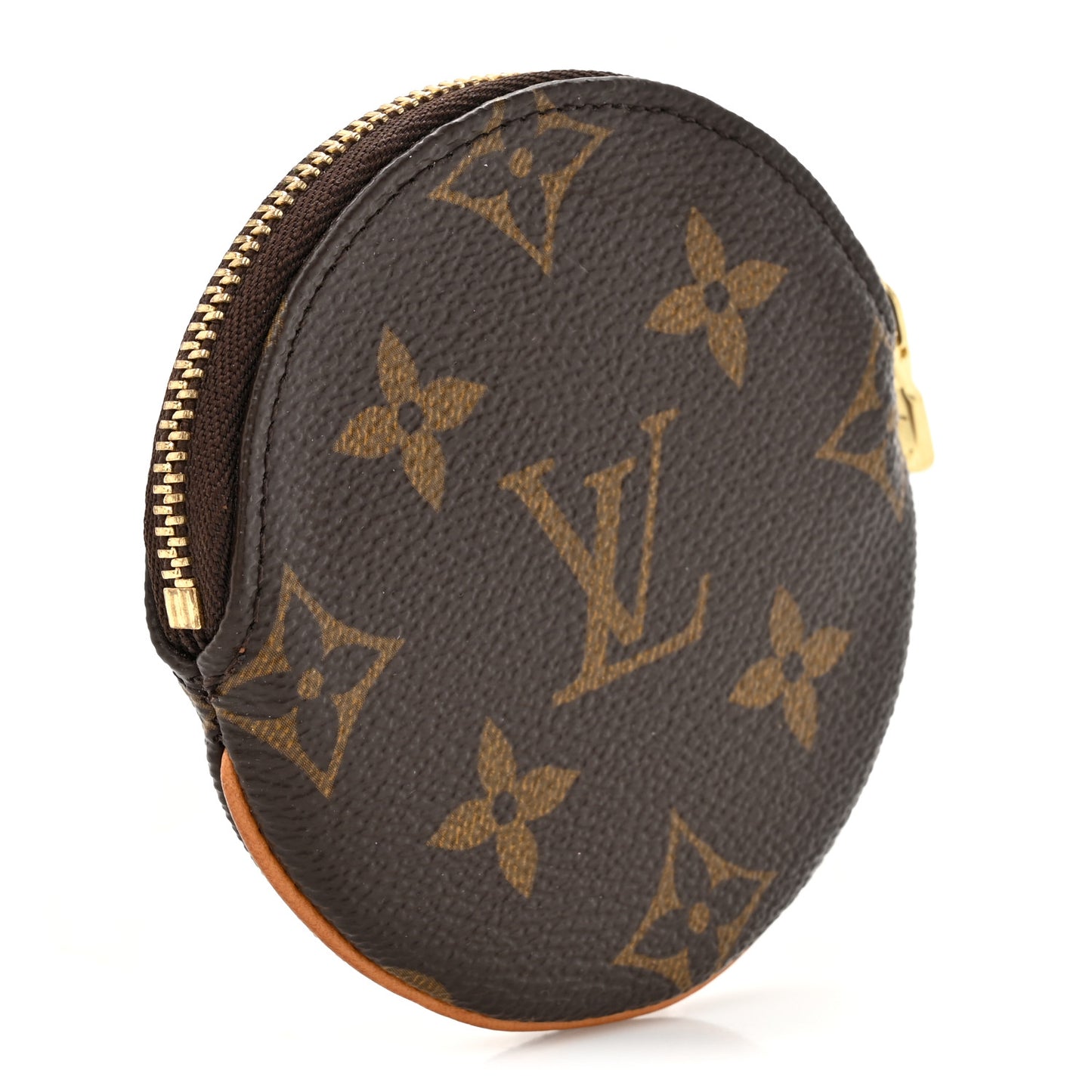 Monogram Round Coin Purse