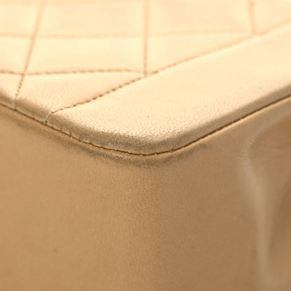 Chanel Lambskin Quilted Small Single Flap Beige 11 of 14