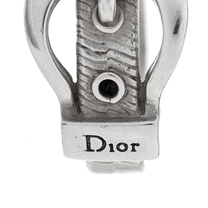 Christian Dior Metal Buckle Ring 49 5 Silver 4 of 4
