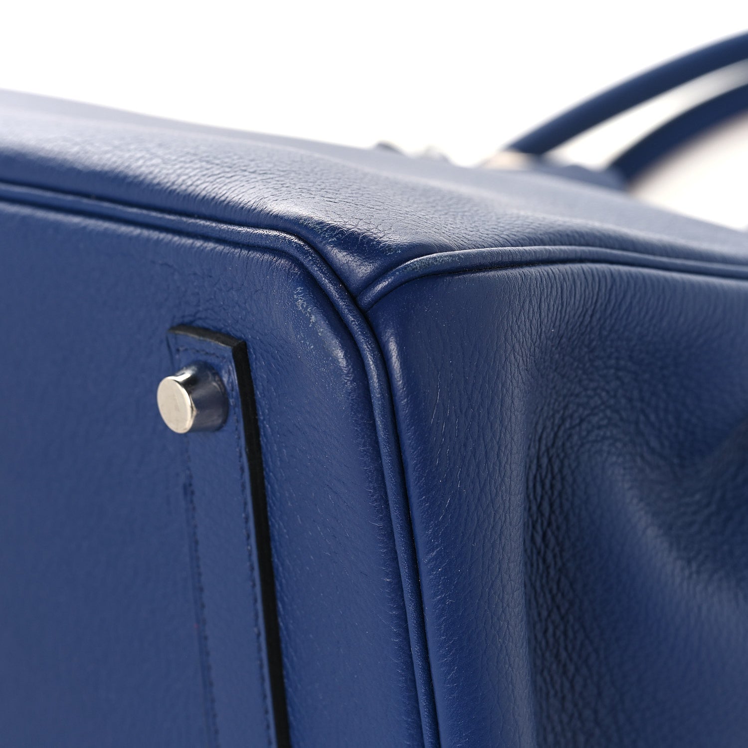 Hermes Taurillon Novillo Sea Surf and Fun Birkin 35 Bleu Saphir 10 of 13