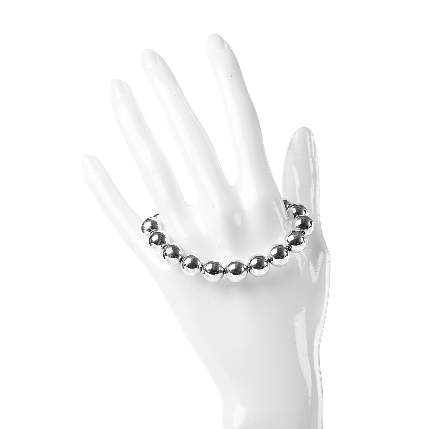 Sterling Silver 10mm HardWear Ball Bracelet