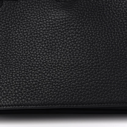 Hermes Taurillon Clemence Jypsiere 28 Black 8 of 8
