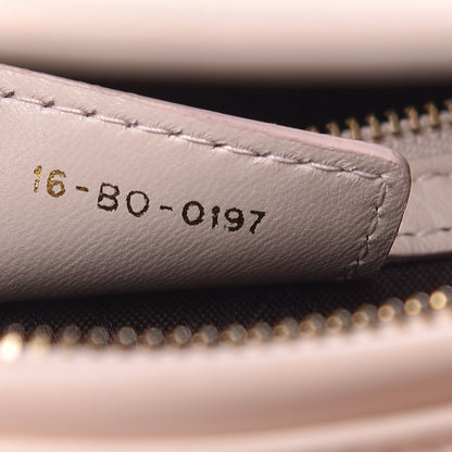 Christian Dior Lambskin Cannage Medium Lady Dior Light Pink 7 of 12