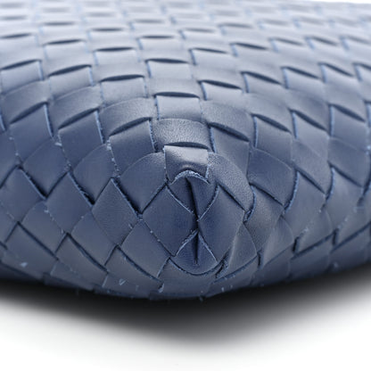 Bottega Veneta Nappa Intrecciato VN Crossbody Messenger Bag Navy 7 of 9