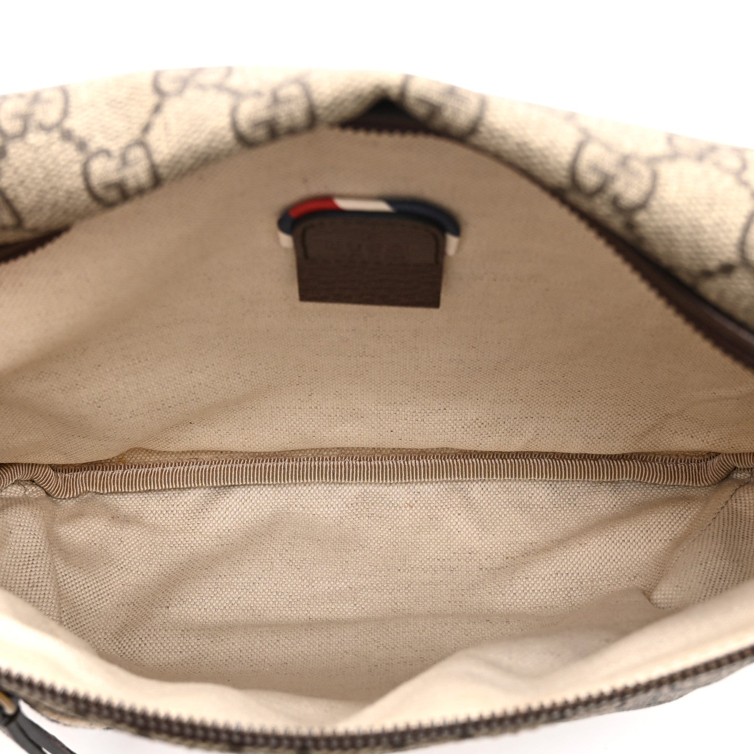 Gucci GG Supreme Monogram Courrier Belt Bag Beige New Acero 5 of 11