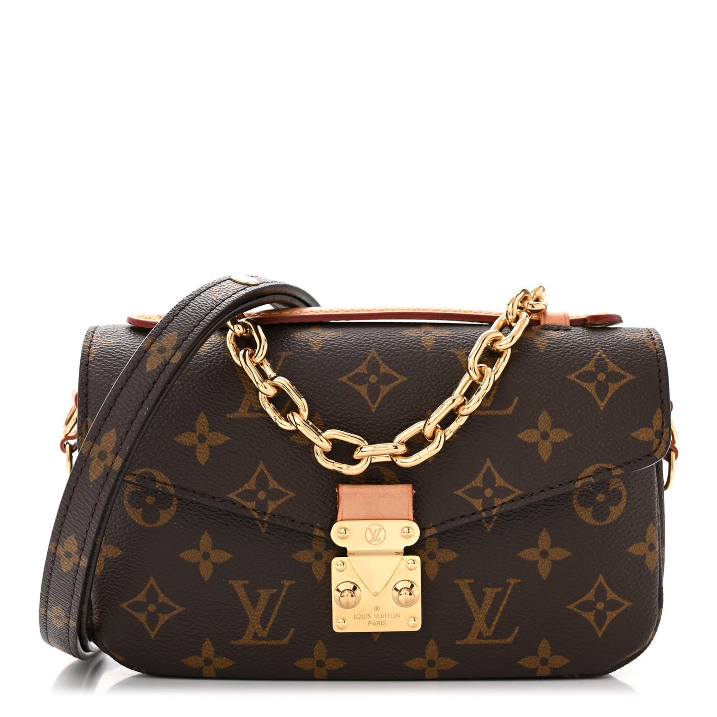 LOUIS VUITTON Monogram Pochette Metis East West