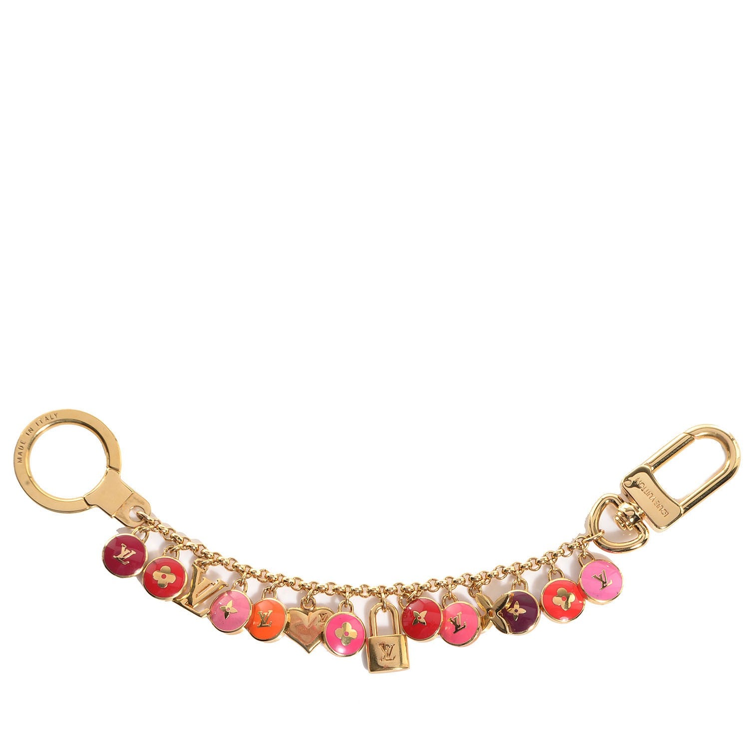 Louis Vuitton Pastilles Key Chain Bag Charm Multicolor 1 of 6