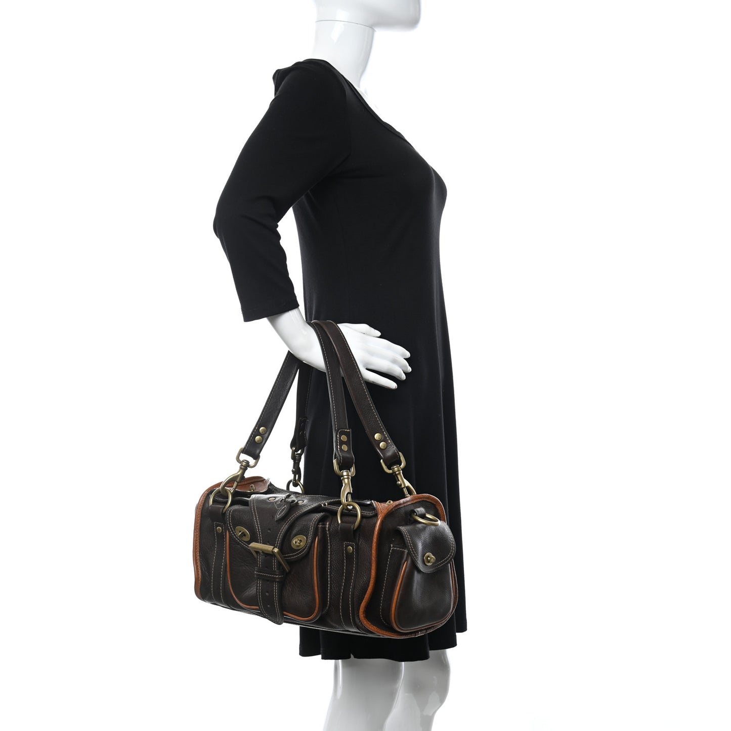 Darwin Leather Emmy Satchel Brown