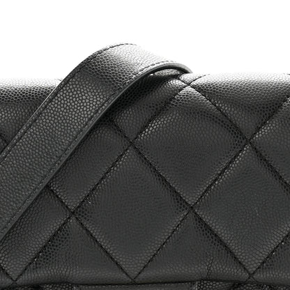 Chanel Caviar Quilted Mini Twist Your Buttons Flap Black 8 of 12