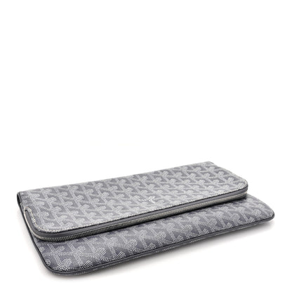 Goyard Goyardine Sainte Marie Soft Clutch Grey 4 of 10