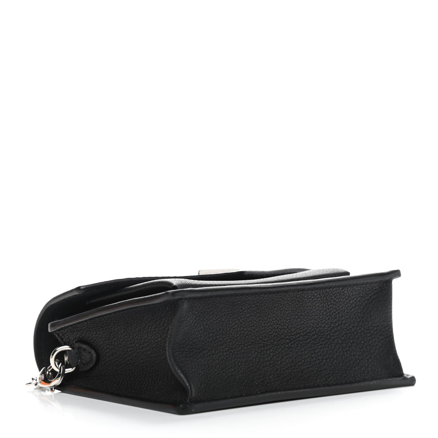 Louis Vuitton Soft Calfskin Mini My Lockme Chain Pochette Black 4 of 8