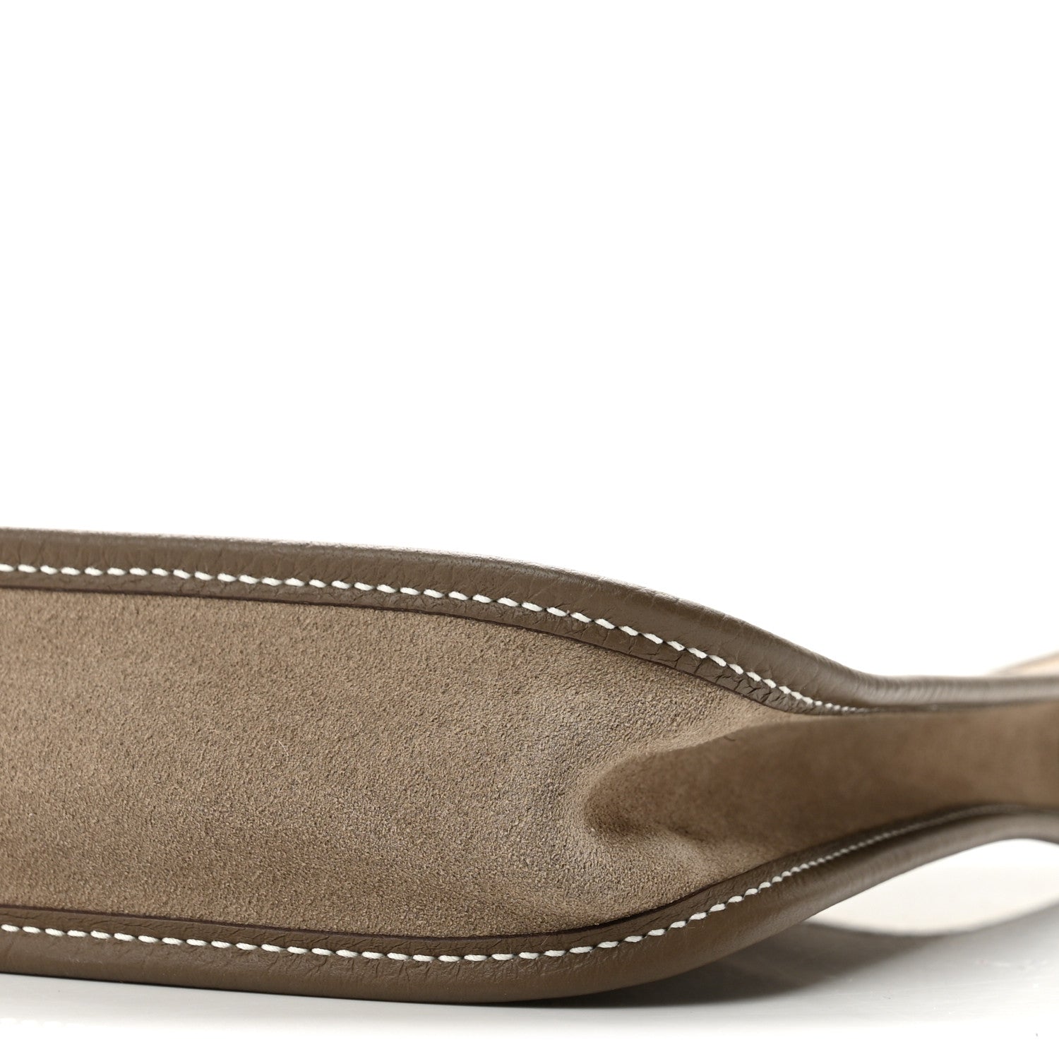 Hermes Veau Grizzly Taurillon Clemence Evelyne TPM Gris Caillou Etoupe 9 of 10