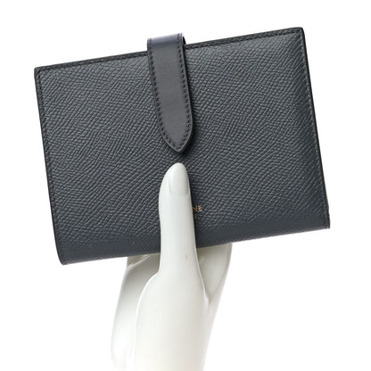 Celine Grained Calfskin Medium Multifunction Strap Wallet Grey 2 of 15