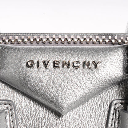 Givenchy Sugar Goatskin Mini Antigona Silver 13 of 14