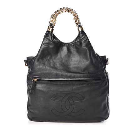 Chanel Calfskin Medium Rodeo Drive Tote Black 1 of 10