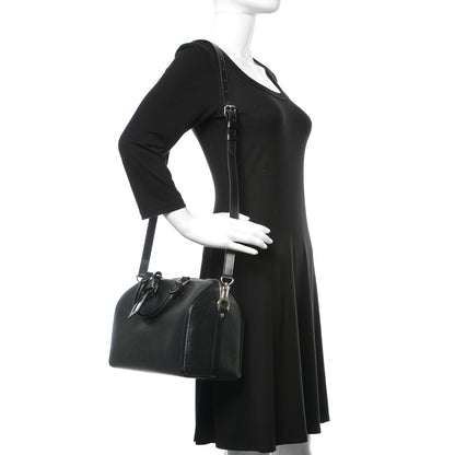 Louis Vuitton Epi Speedy Bandouliere 25 Black 2 of 10
