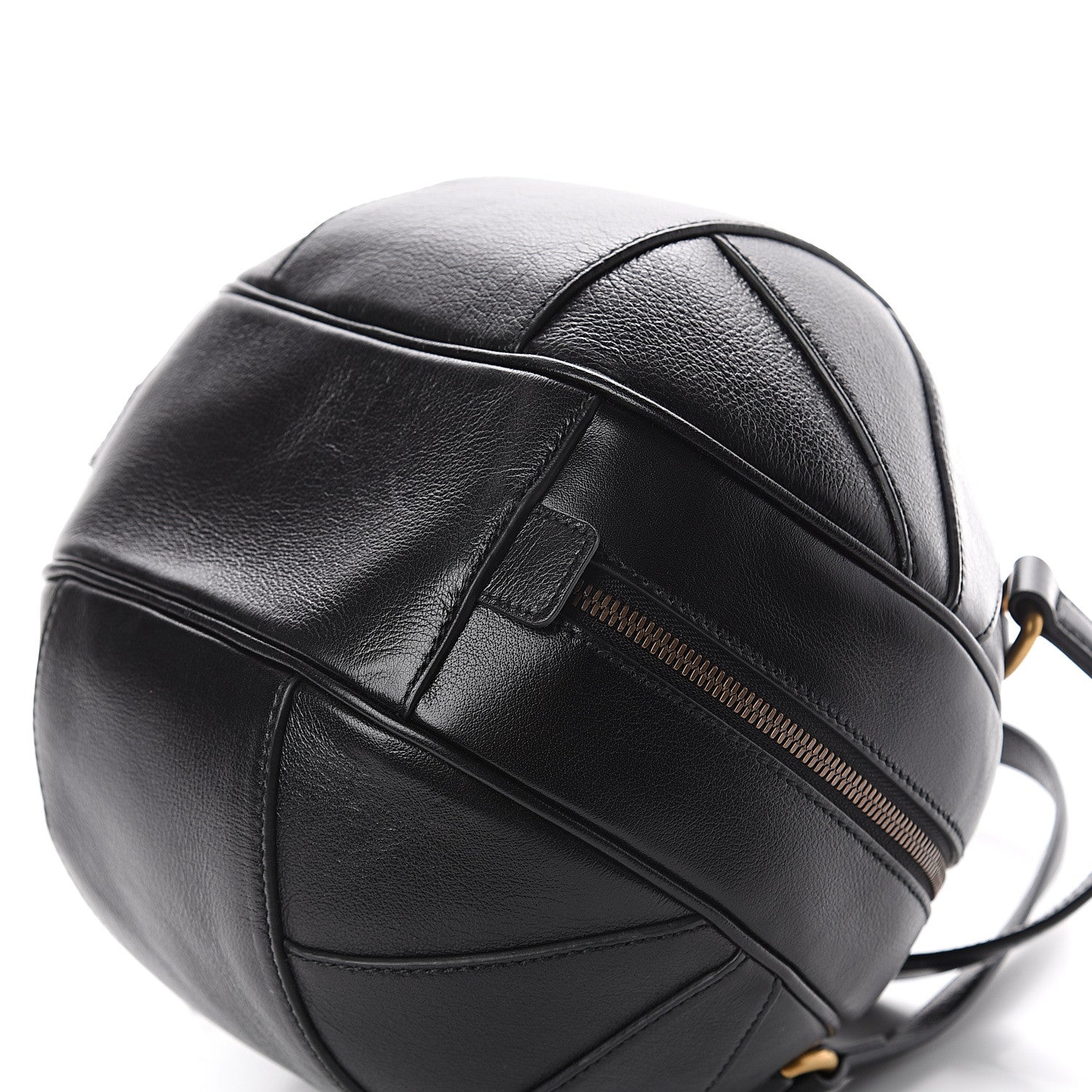 Gucci Piuma Lux Energy Tifosa Basketball Shaped Shoulder Bag Black 8 of 8