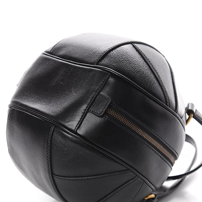 Gucci Piuma Lux Energy Tifosa Basketball Shaped Shoulder Bag Black 8 of 8