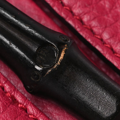 Gucci Cellarius Calfskin Medium Bamboo Backpack Petunia 13 of 14