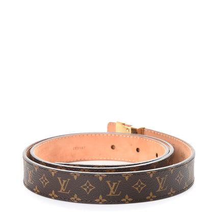 Louis Vuitton Monogram 25mm LV Initiales Belt 85 34 3 of 11