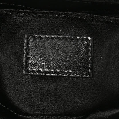 Gucci Nappa Vertical Matelasse Small Maxi Horsebit Chain Shoulder Bag Black 6 of 10