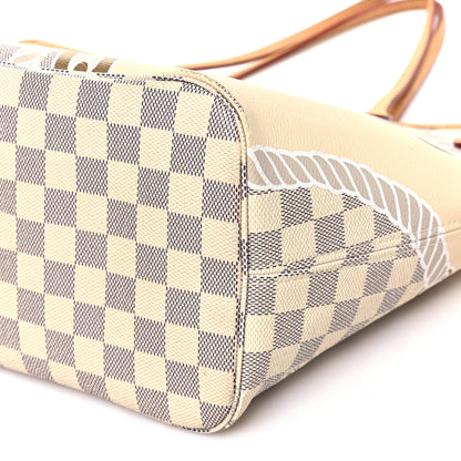 Louis Vuitton Damier Azur Nautical Neverfull MM 10 of 10