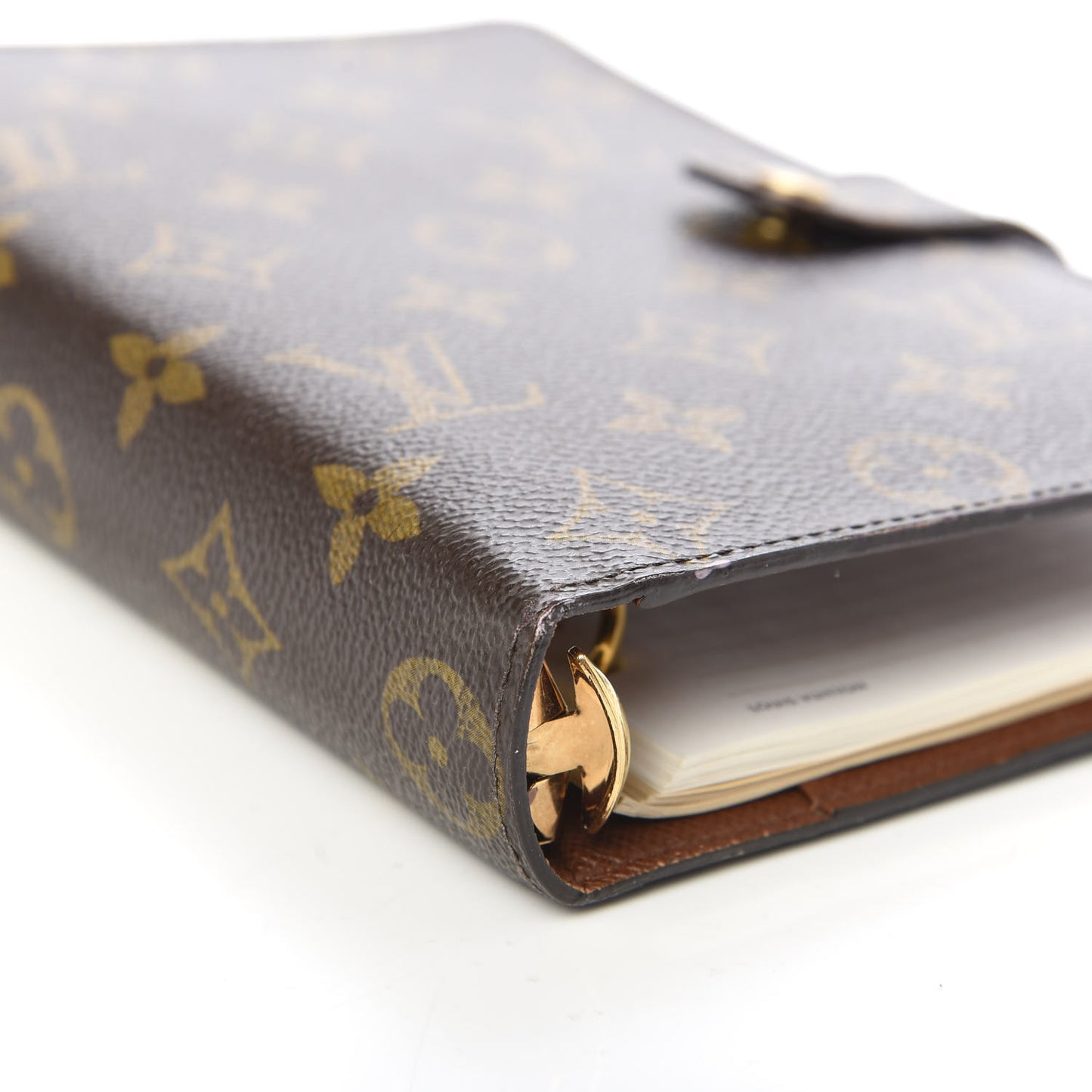 Monogram Medium Ring Agenda Cover