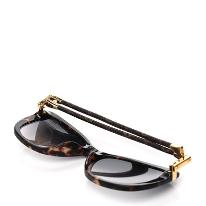 Louis Vuitton Monogram Charlotte Z0629E Sunglasses Dark Tortoise 6 of 6