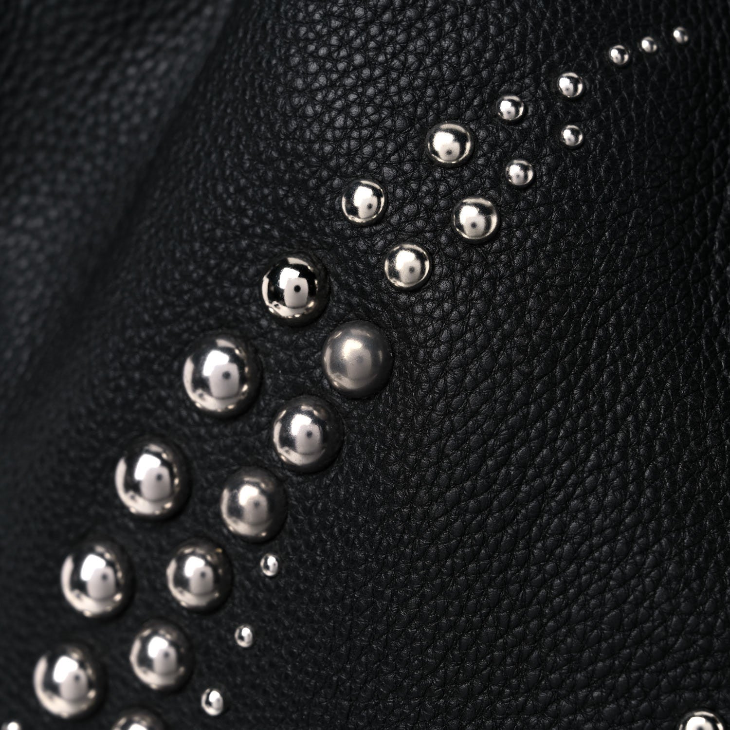 Alexander Wang Pebbled Calfskin Studded Gym Sack Bag Black 9 of 9