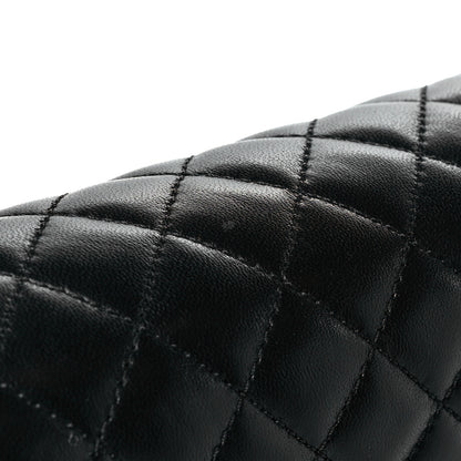 Chanel Lambskin Quilted Large Boy Flap Black 18 of 19