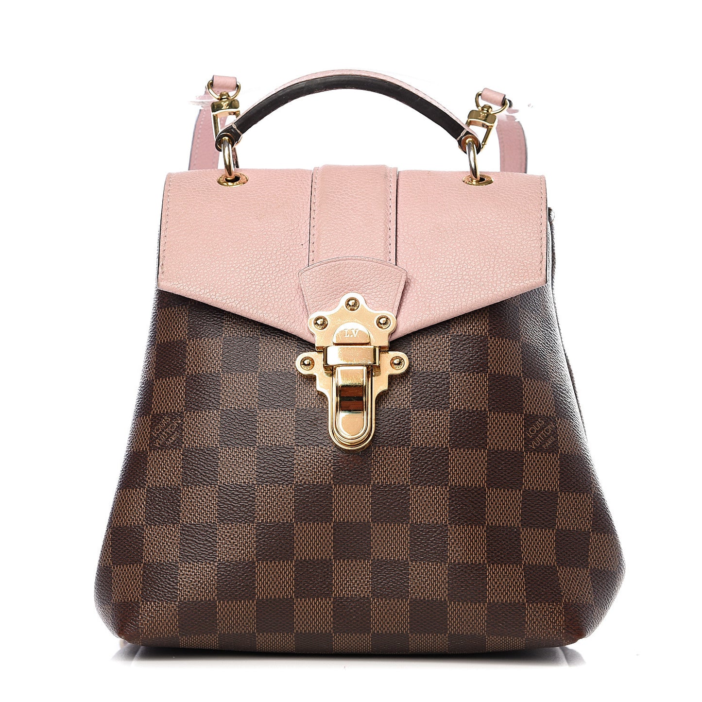 Damier Ebene Clapton Backpack Magnolia