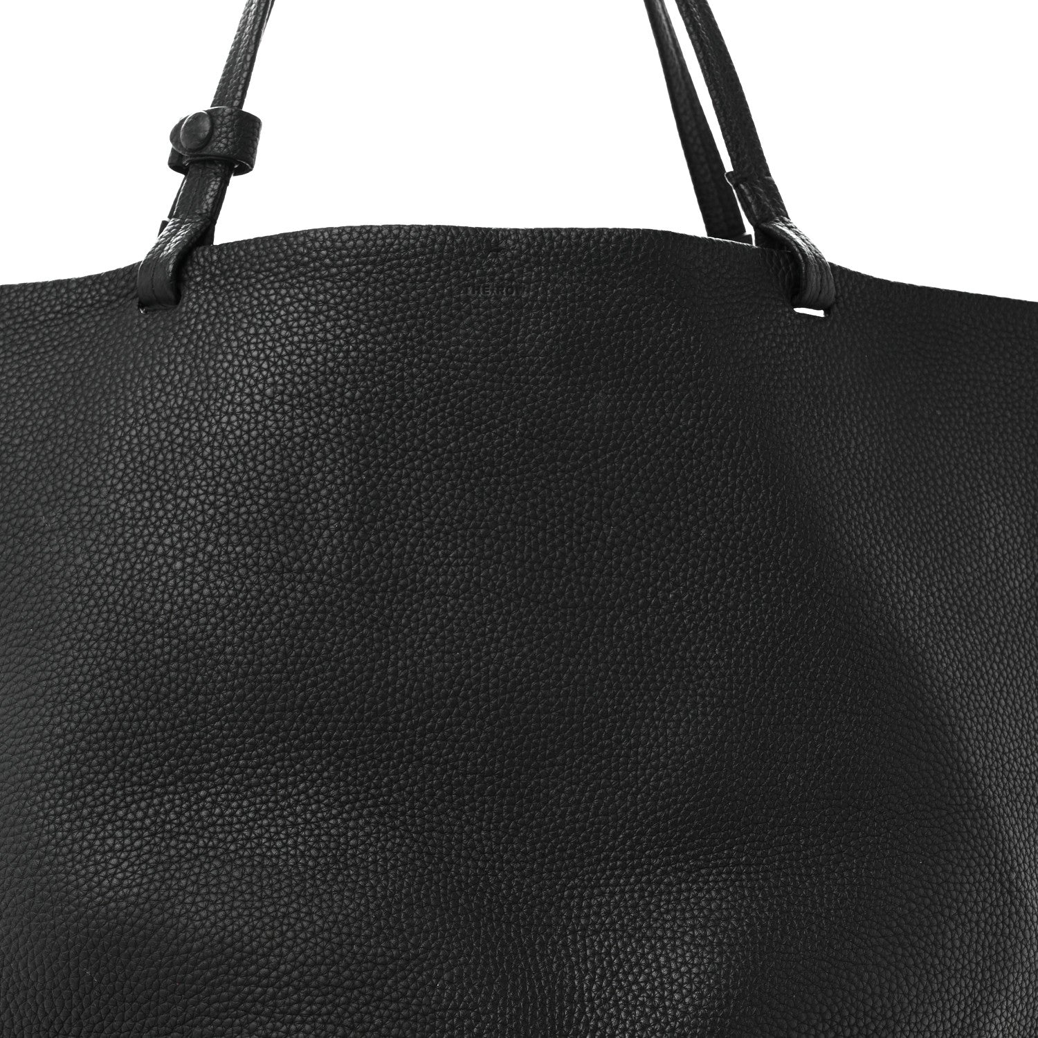 The Row Grained Calfskin Park Tote XL Black 8 of 10