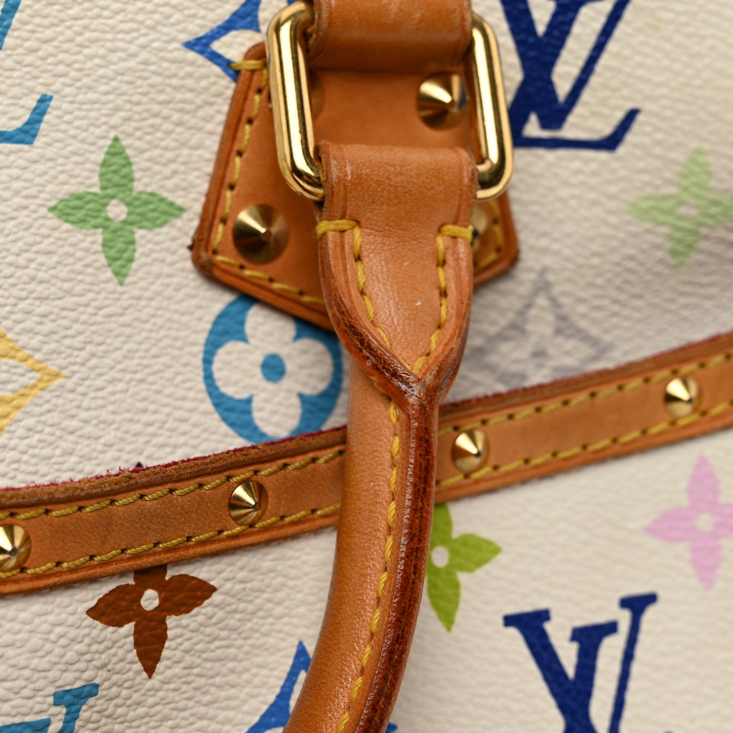 Monogram Multicolor Trouville White