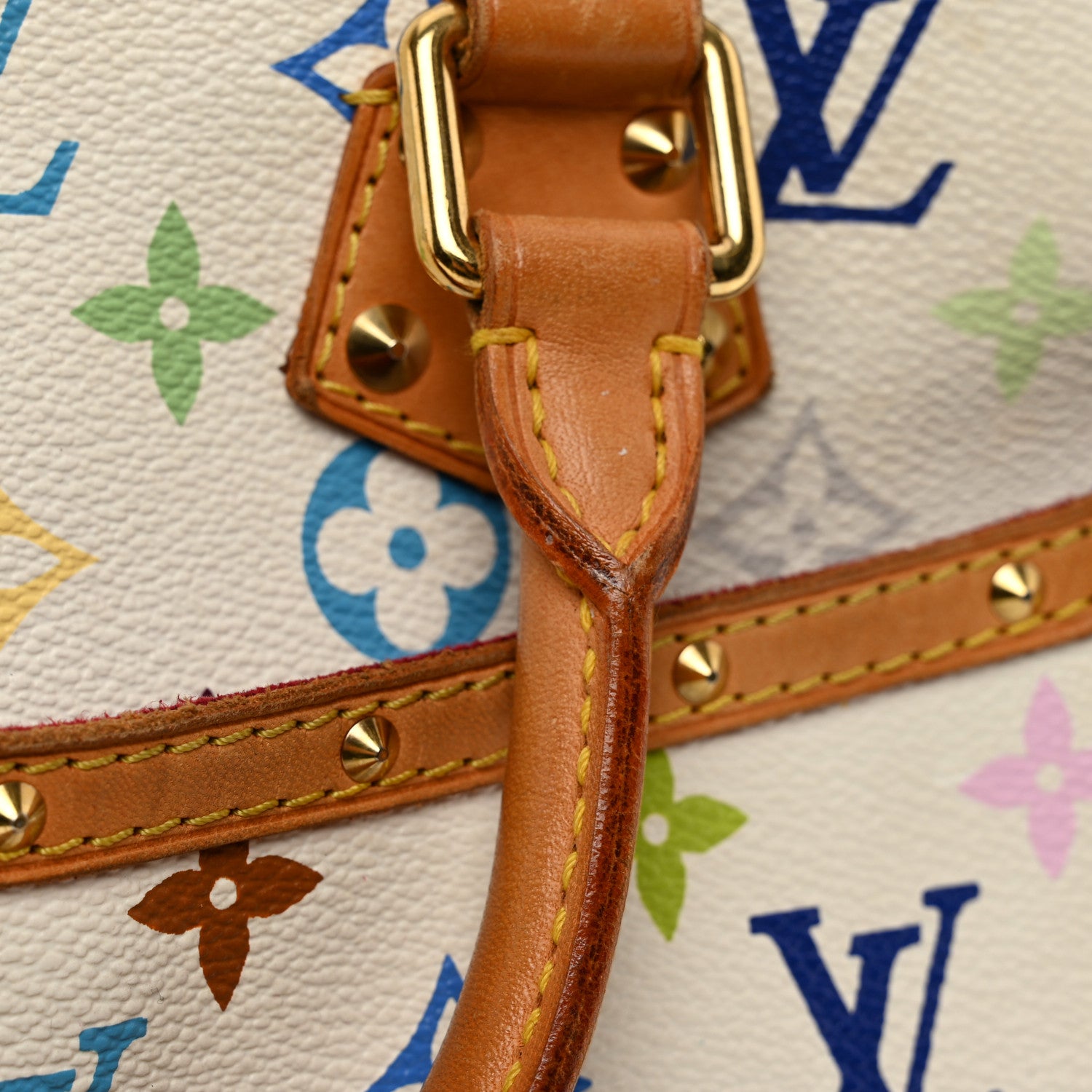 Louis Vuitton Monogram Multicolor Trouville White 10 of 11