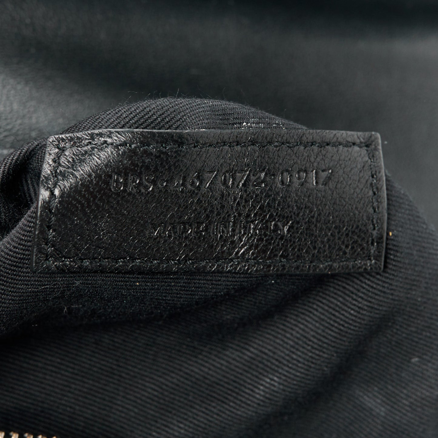 Calfskin Y Quilted Monogram Toy Loulou Crossbody Bag Black