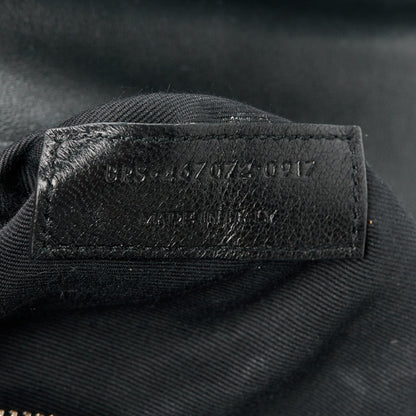 Saint Laurent Calfskin Y Quilted Monogram Toy Loulou Crossbody Bag Black 8 of 12