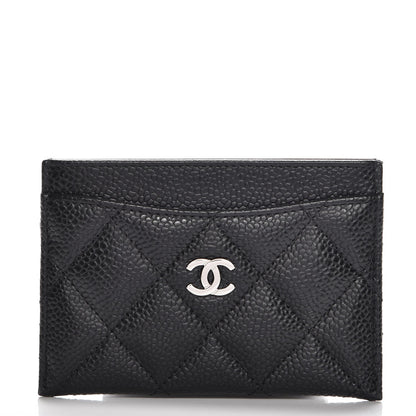 Chanel Caviar Quilted Card Holder Black 1 of 8