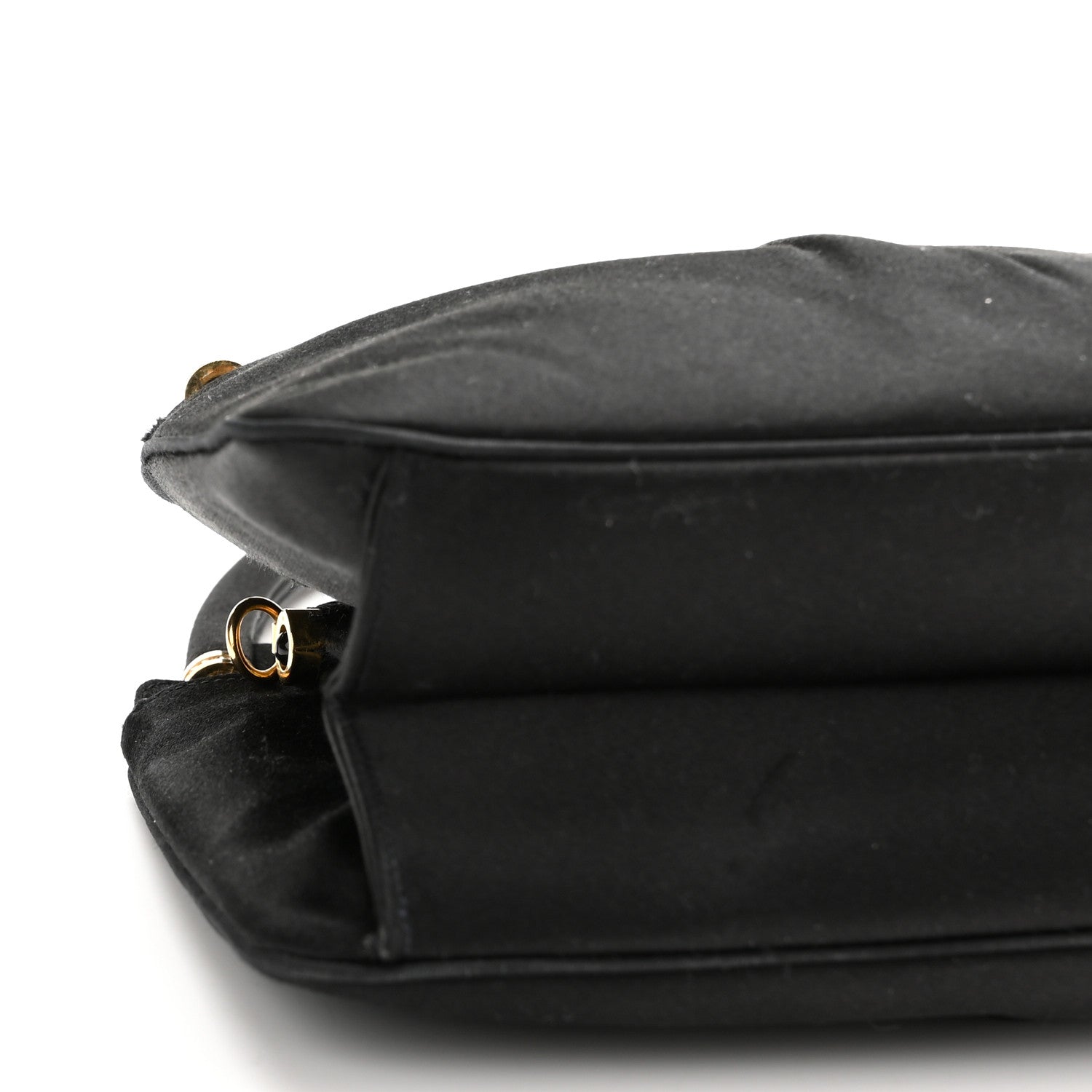 Judith Leiber Swarovski Crystal Satin Evening Bag Black 10 of 10