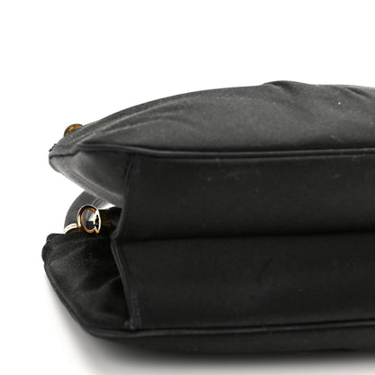 Judith Leiber Swarovski Crystal Satin Evening Bag Black 10 of 10