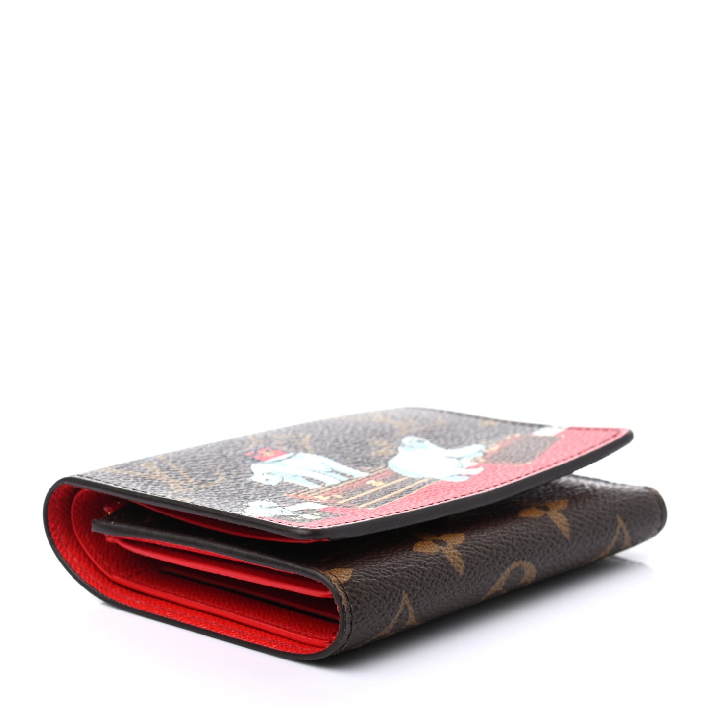 Monogram 2017 Christmas Animation Victorine Wallet