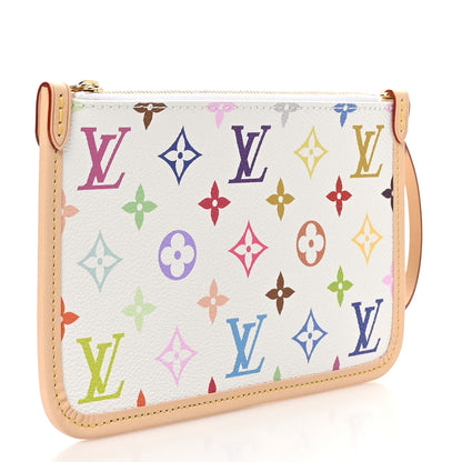 Louis Vuitton LV x TM Monogram Multicolor Carryall PM Pochette White 3 of 7