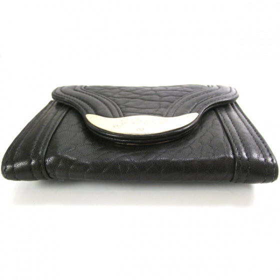 Fendi Nappa French Flap Wallet Black 4 of 9