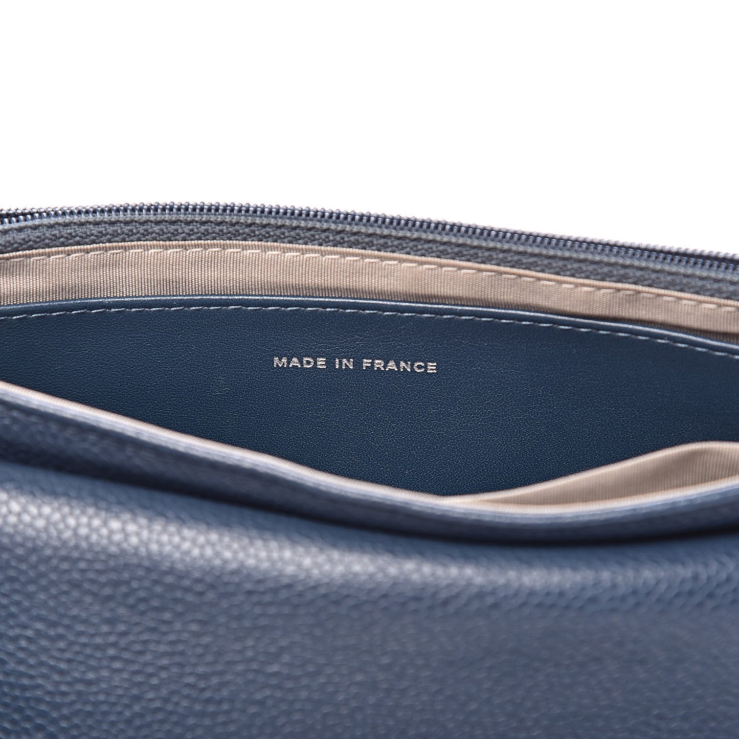 Caviar Half Moon Wallet On Chain WOC Blue