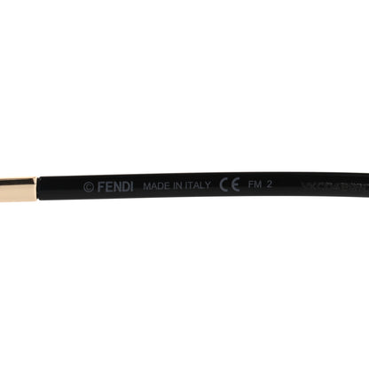 Fendi Acetate Metal FF Cat Eye Iridia Sunglasses FF 0357/S Havana 6 of 6